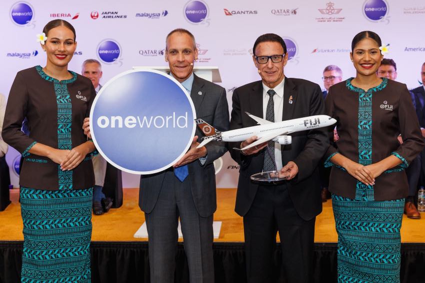 Fiji Airways to become full member of Oneworld alliance